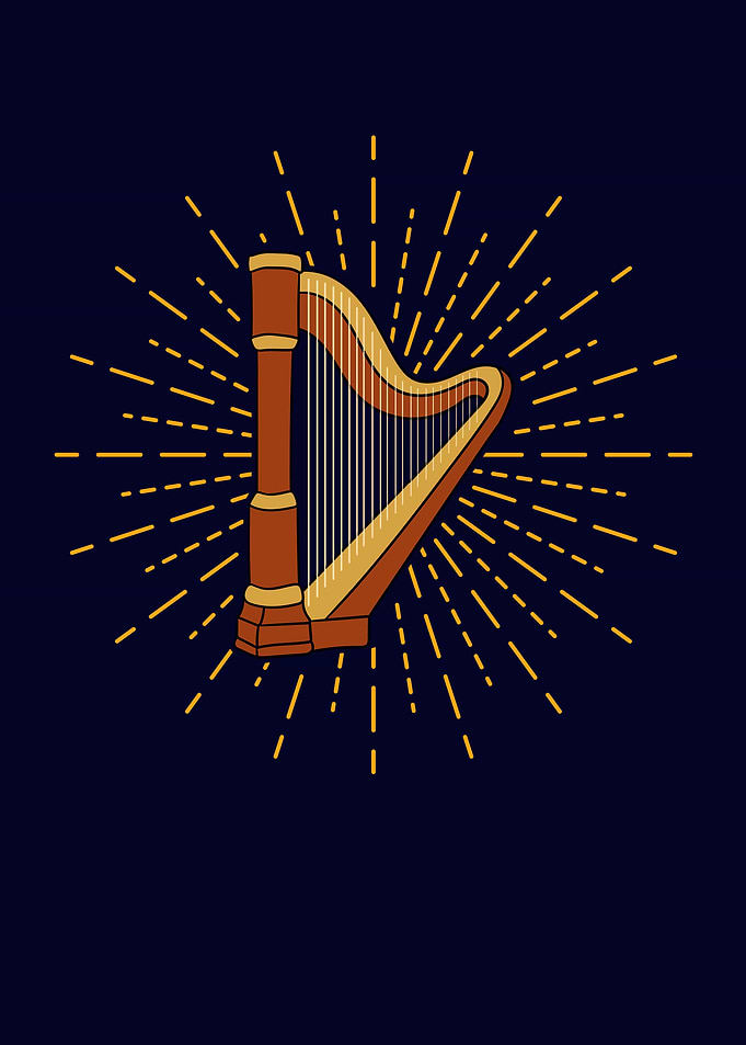 Harp Player Harp Music