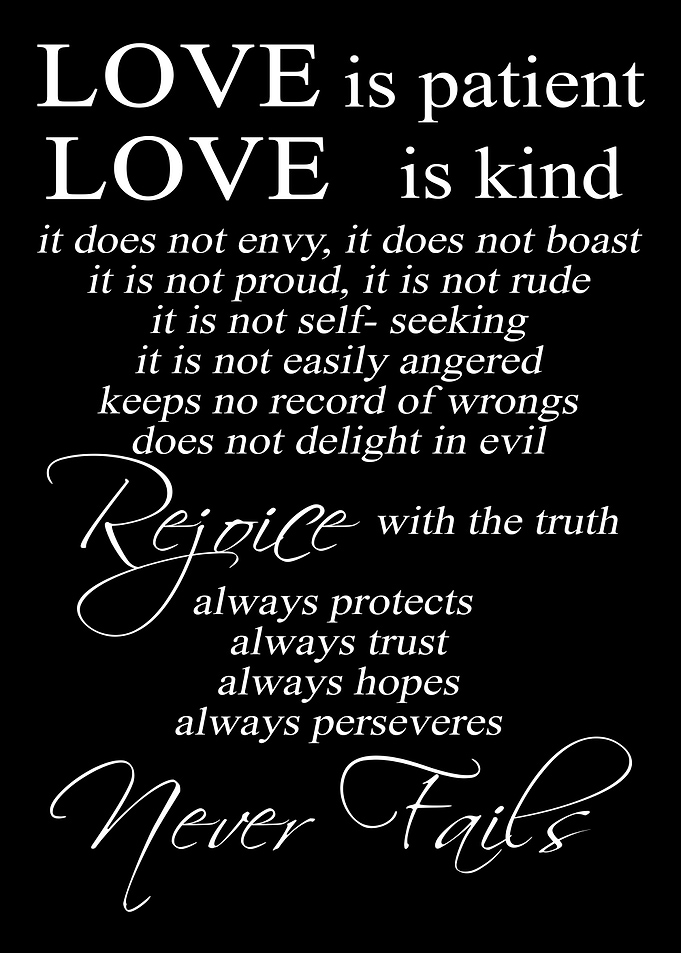 LOVE 1 Corinthians 13