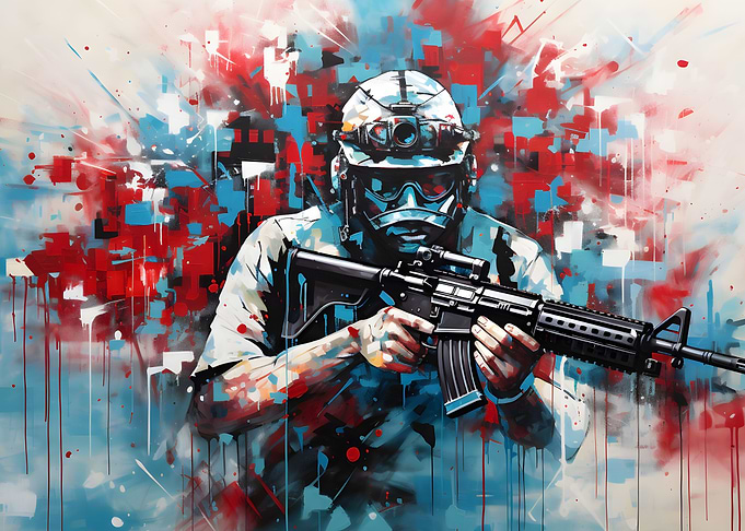 USA Veteran Soldier