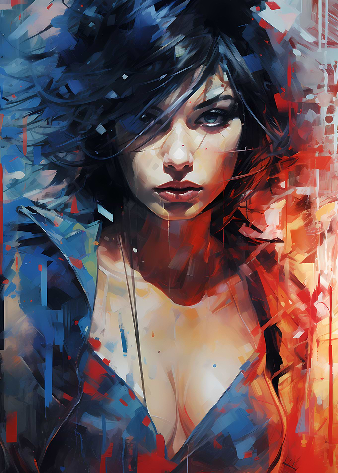 Portrait of woman