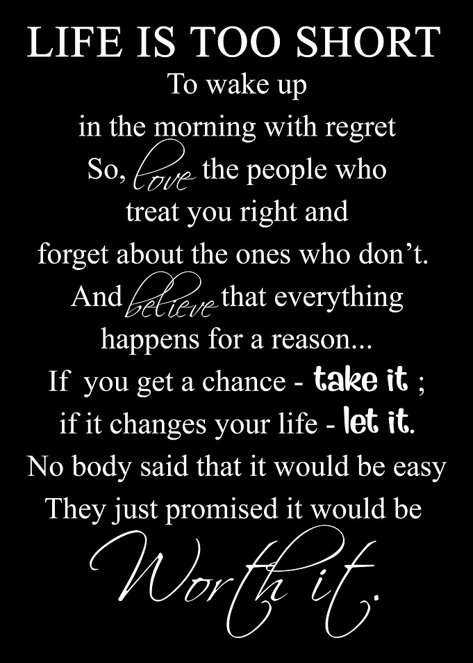 Life Is Too Short To Wake