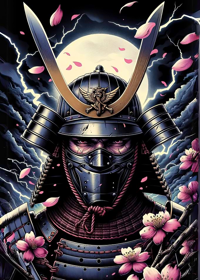 Epic samurai mask