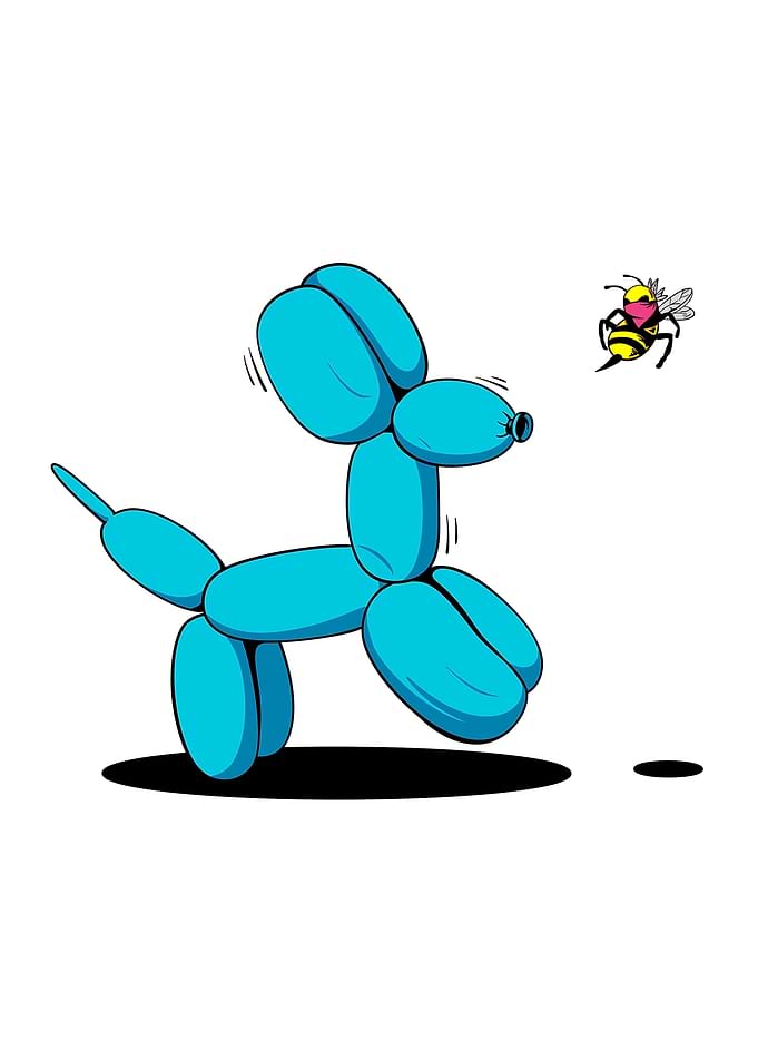 Blue baloon