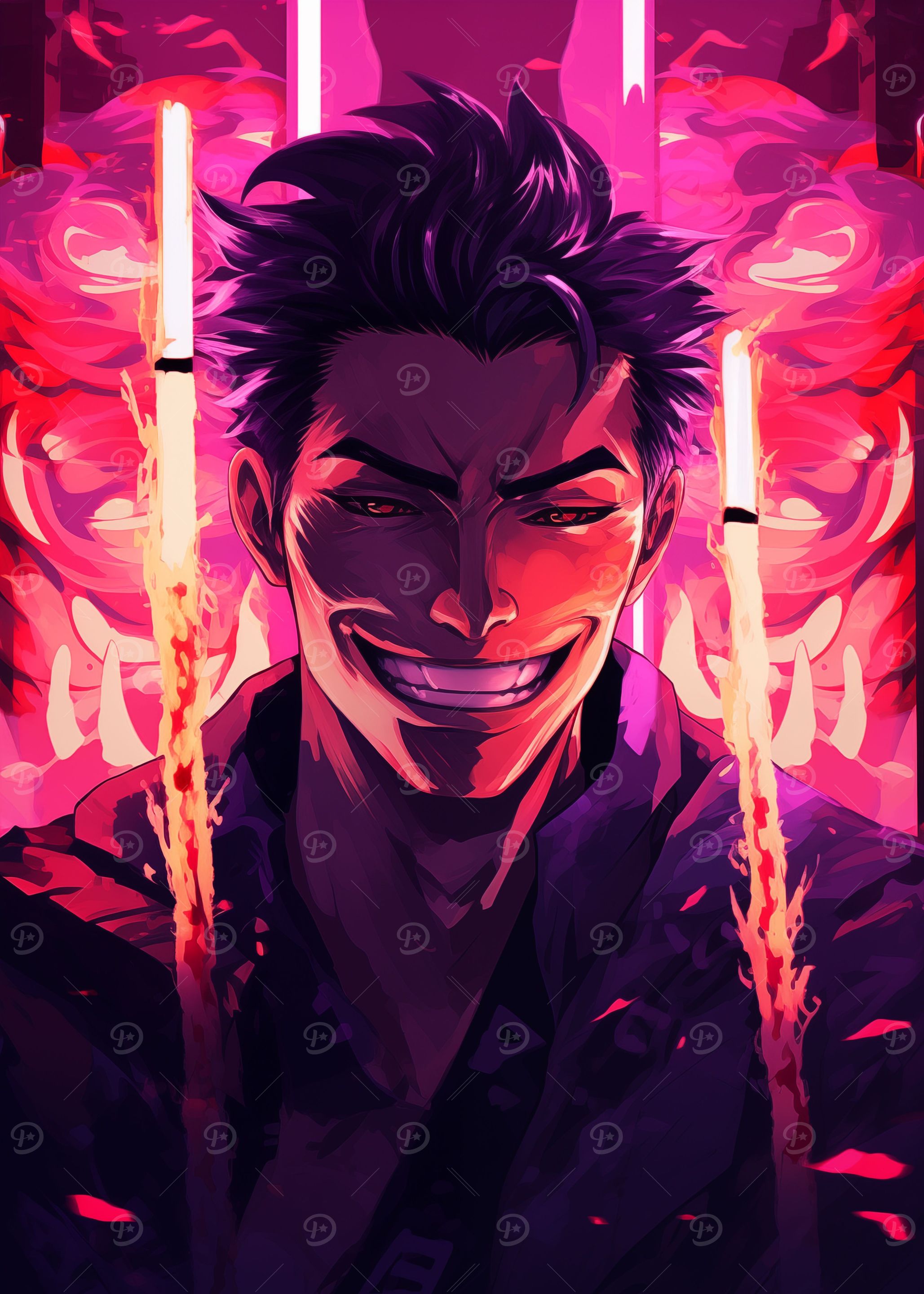 Vaporwave vampire