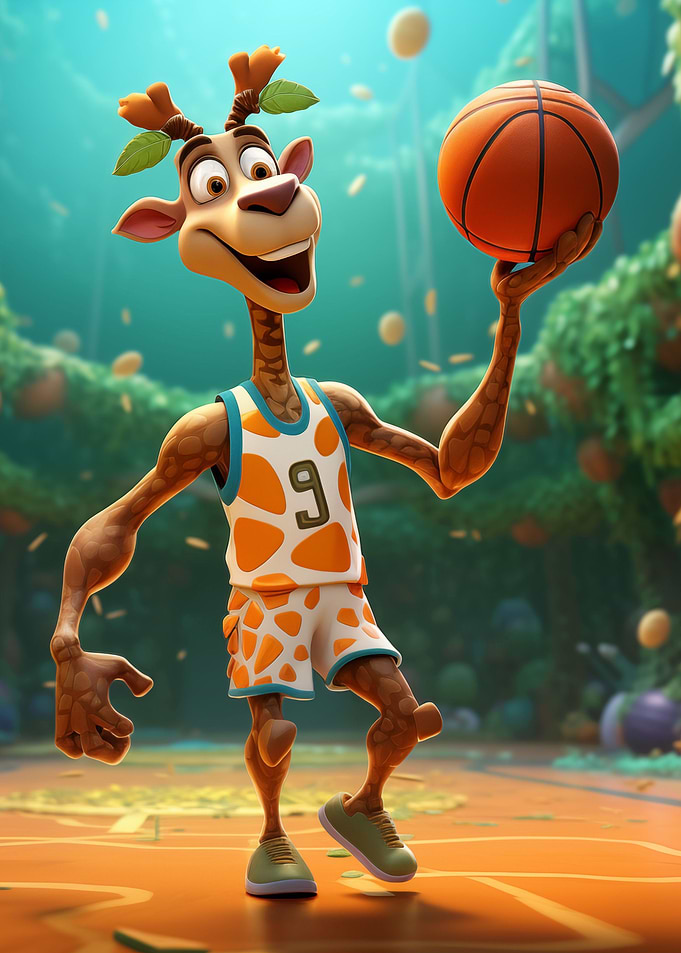 Giraffe Antetokounmpo