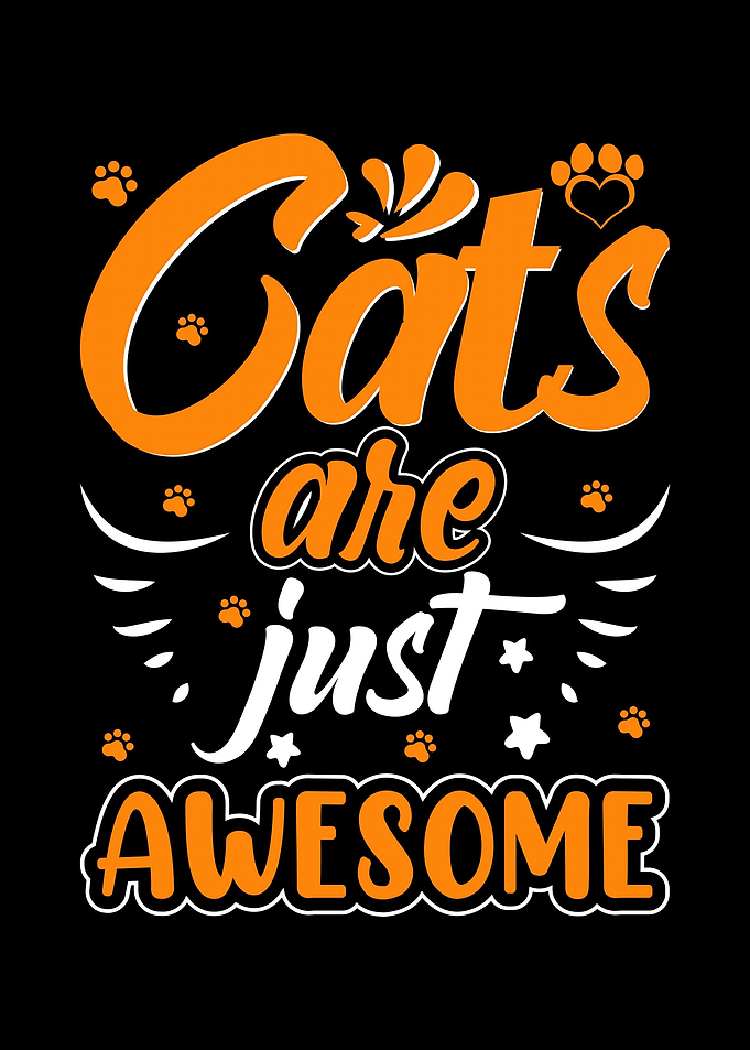 Cat ART funny