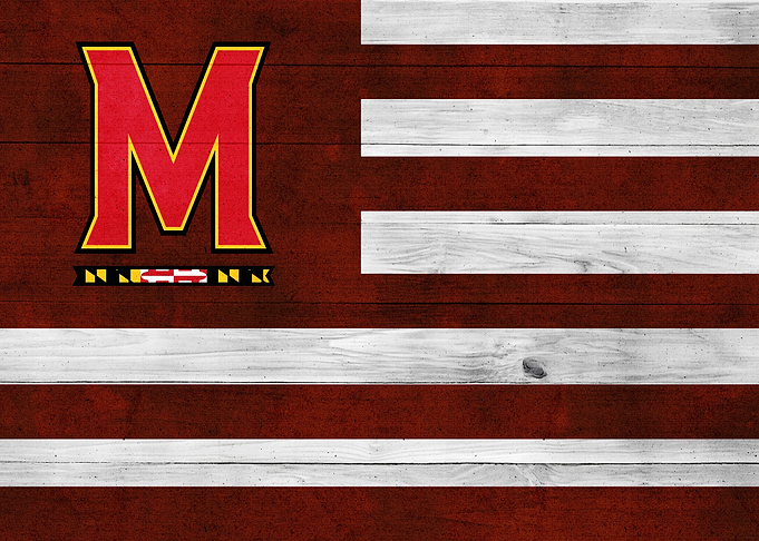 Maryland Football Flag