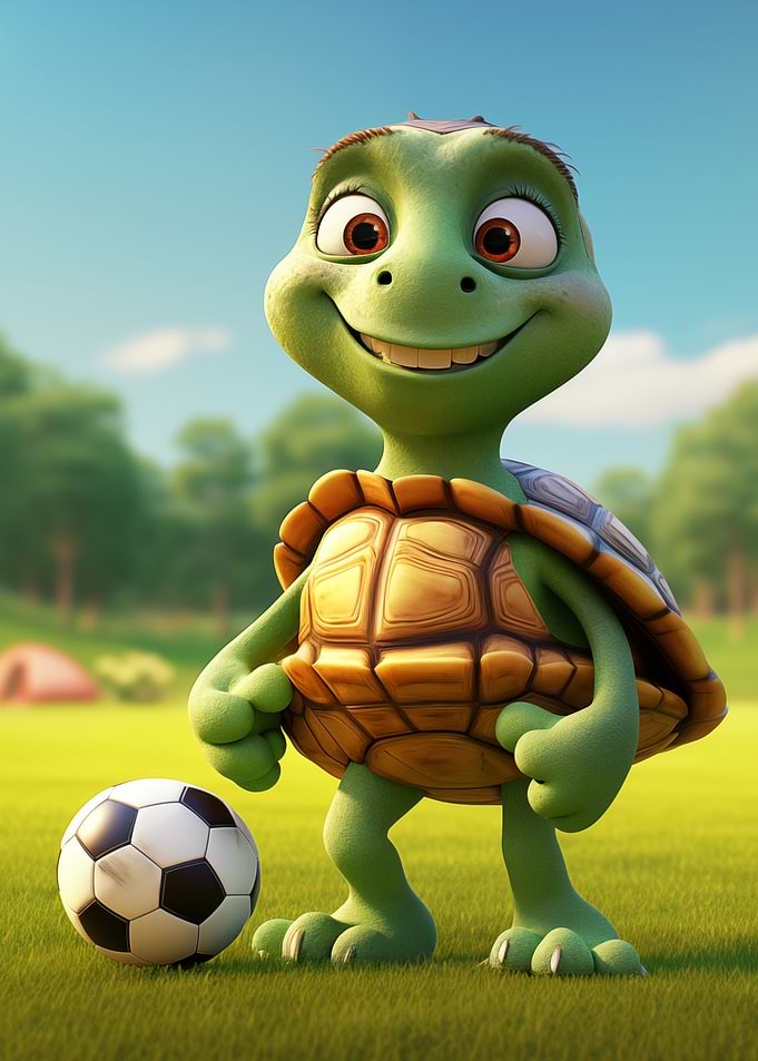 Tortoise Footballer