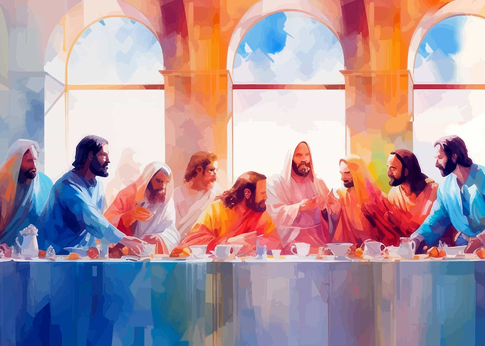 The Last Supper Jesus