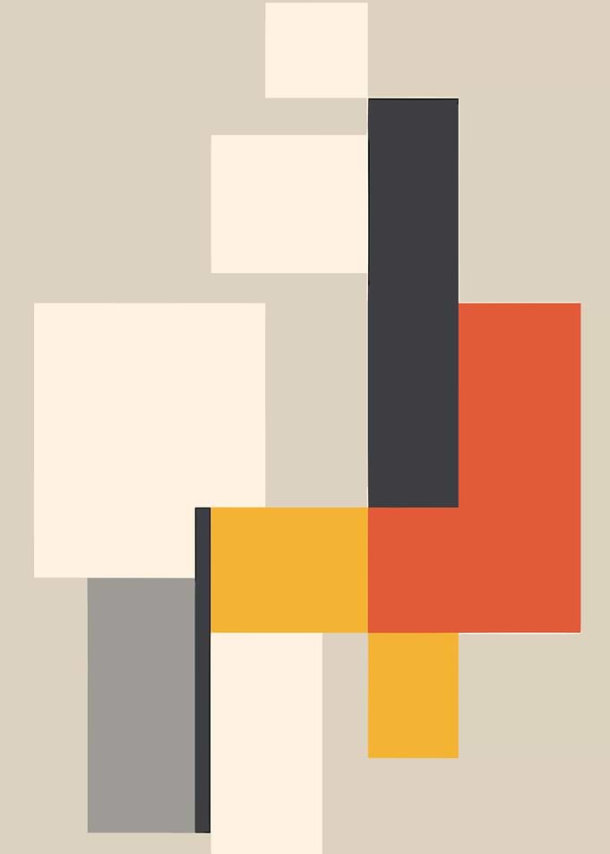 Bauhaus Abstract Shapes