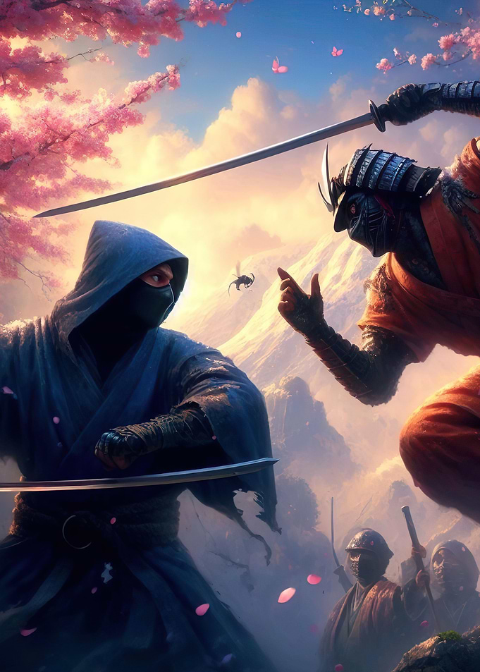 Ninja vs Samurai