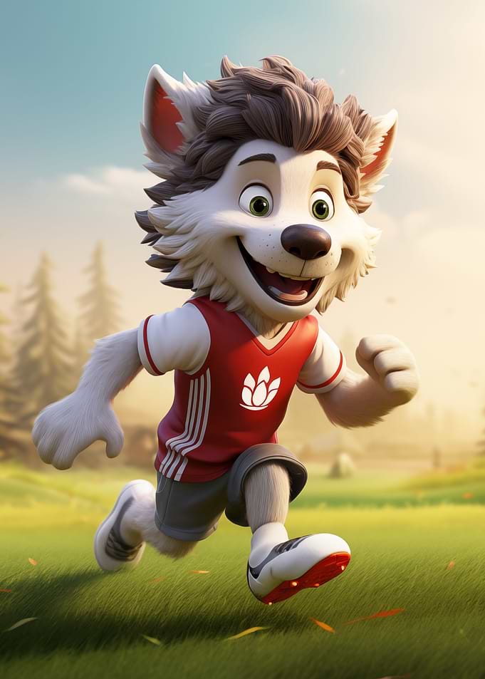Wolf Footballer