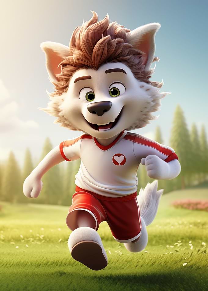 Wolf Footballer