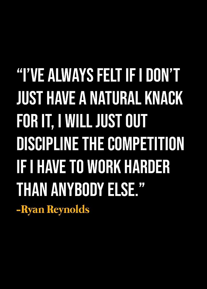 Ryan Reynolds Quote
