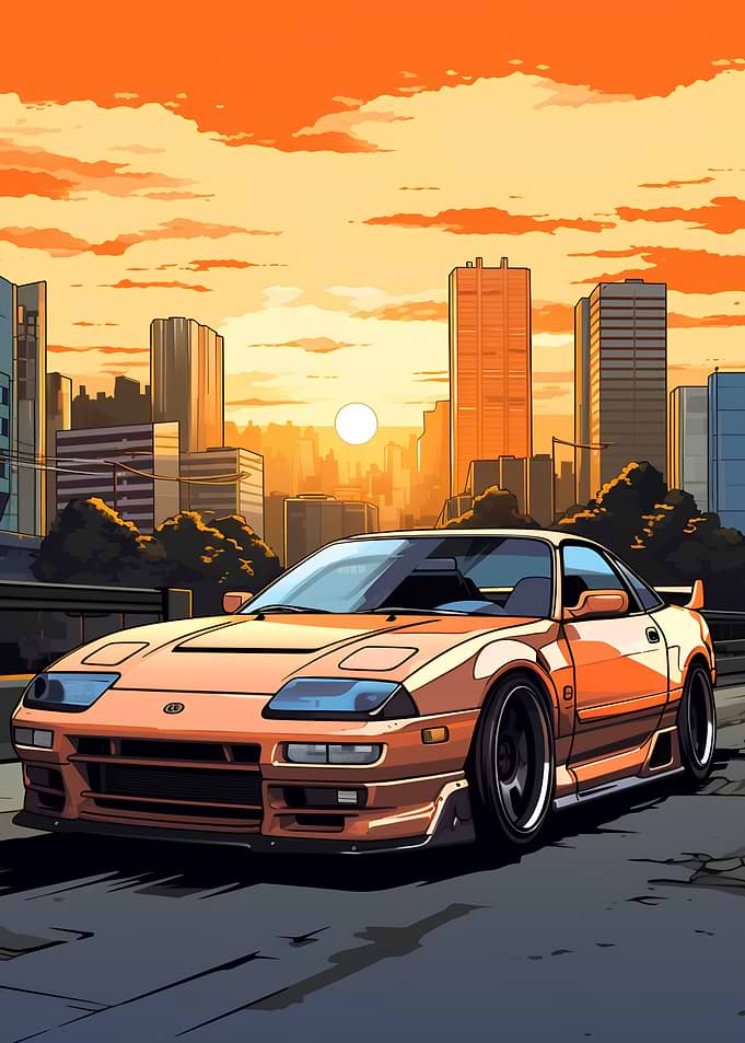 Nissan 180sx Vector vibes