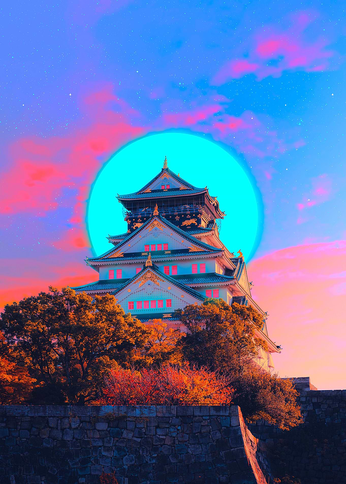 Magical Japanese Castle