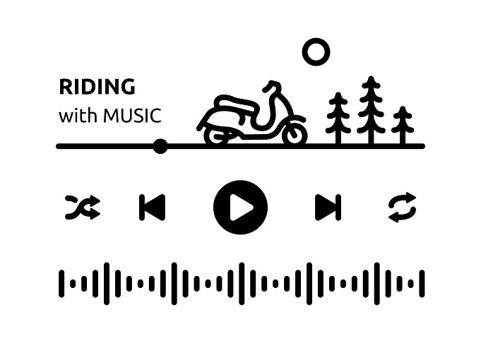 Riding with Music