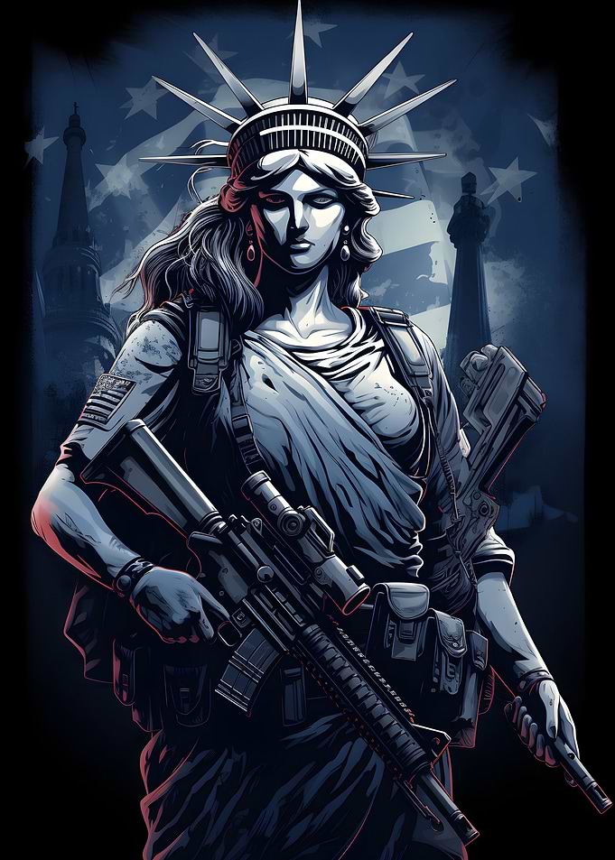 USA Freedom Rifle Gun