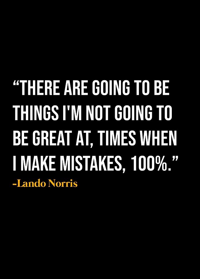 Lando Norris Quotes