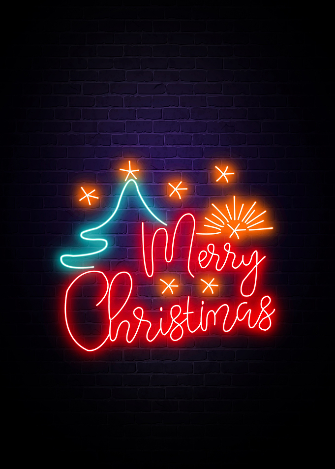 Merry Christmas Neon
