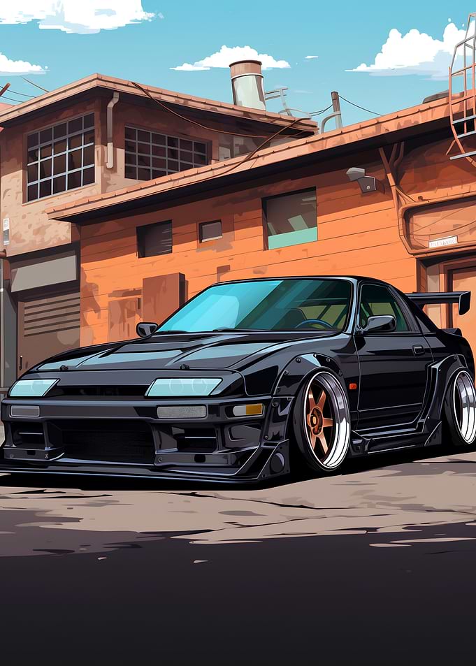 Nissan 180SX Vector Vibes