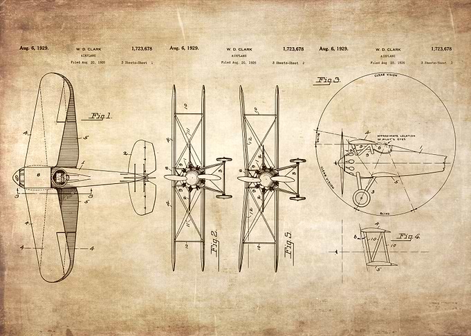 1929 vintage airplane