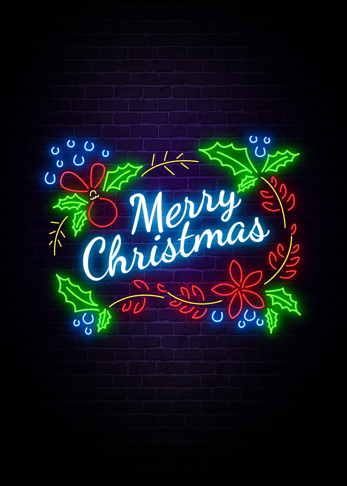 Merry Christmas Neon