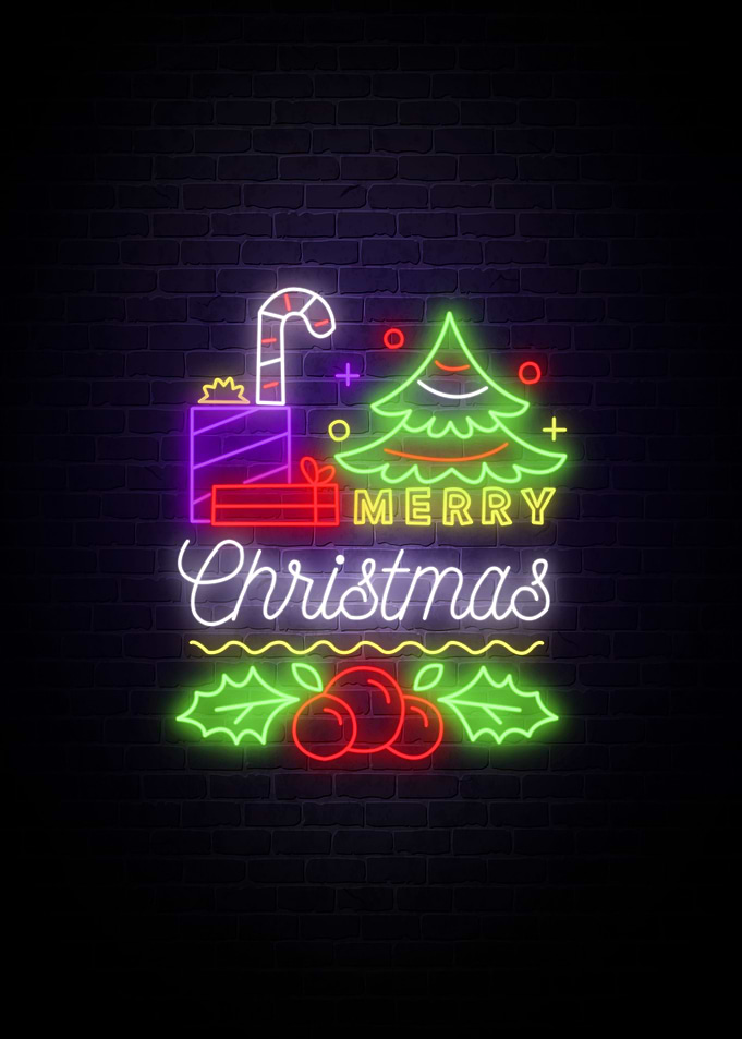 Merry Christmas Neon