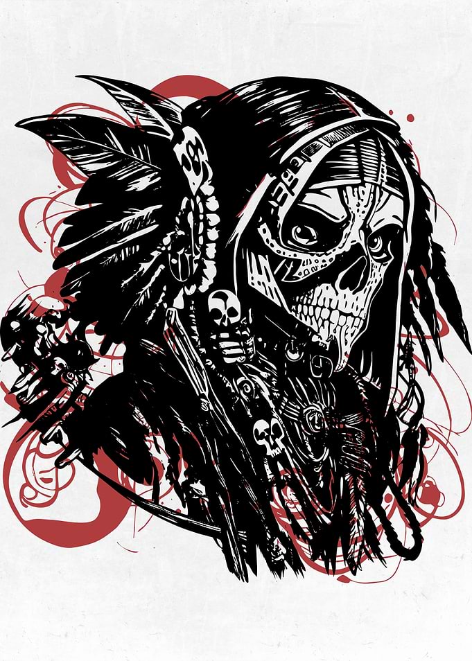 Tribal Dead Art