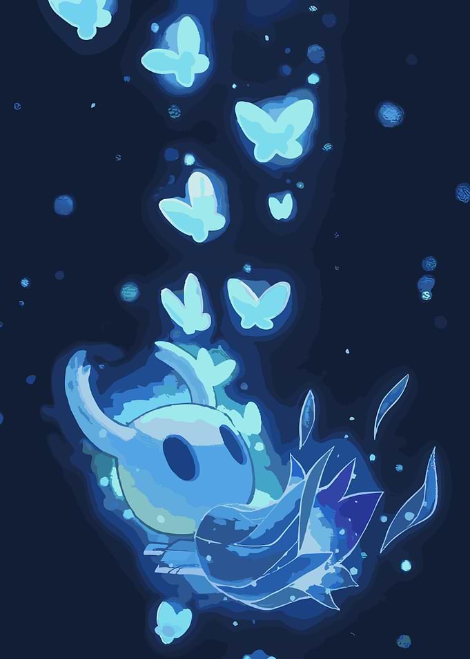 Hollow Knight fall