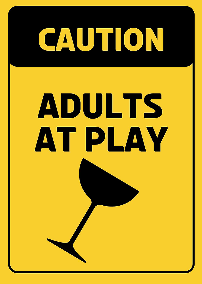 Adults Drinking