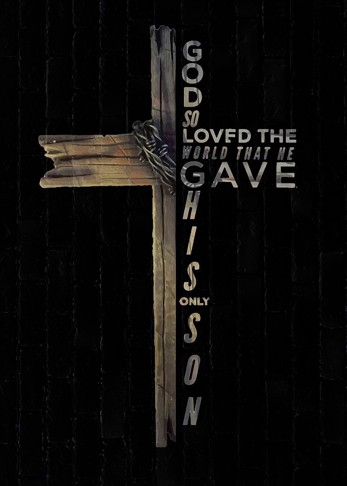 John 3 16 Christian Cross