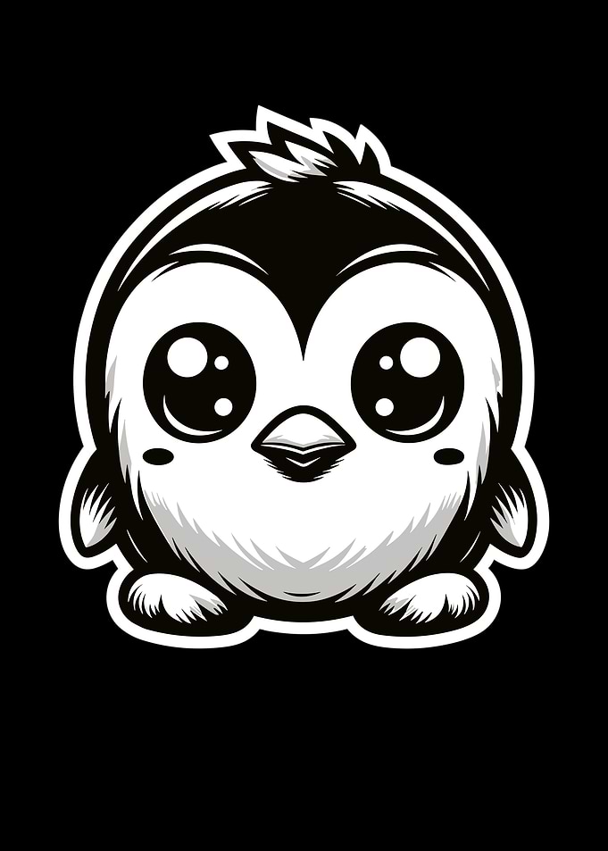 Penguin Baby Cute Kawaii