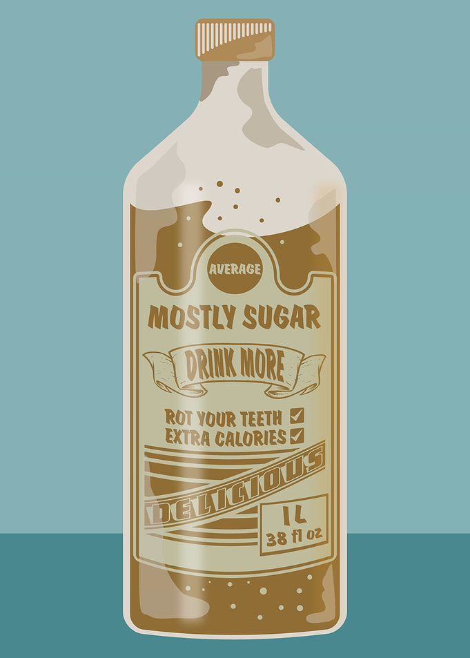 Unhealthy Cola drink