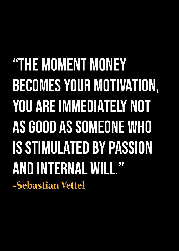 Sebastian Vettel Quote