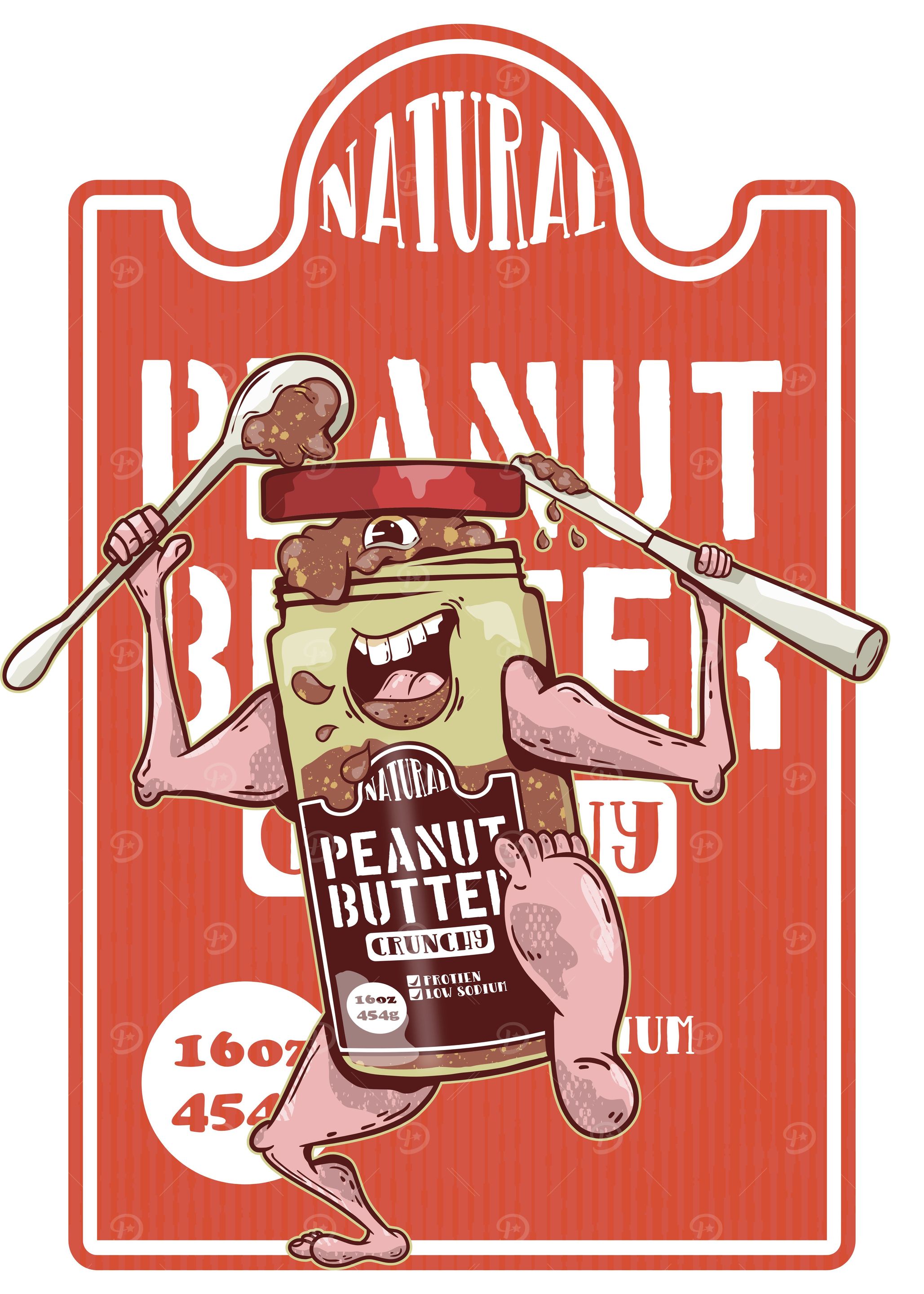 Peanut butter monster