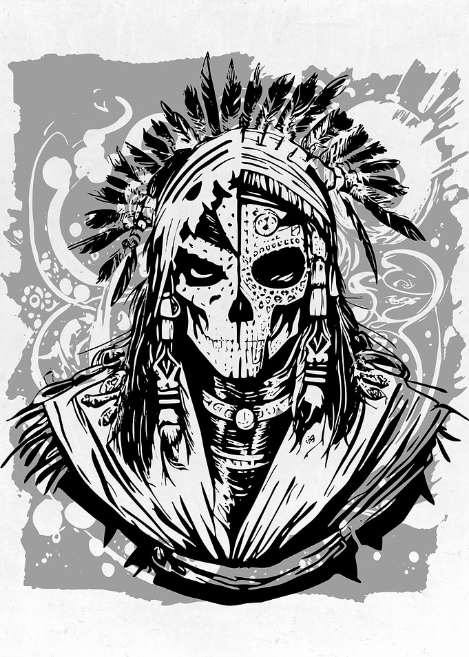 Tribal Dead Art