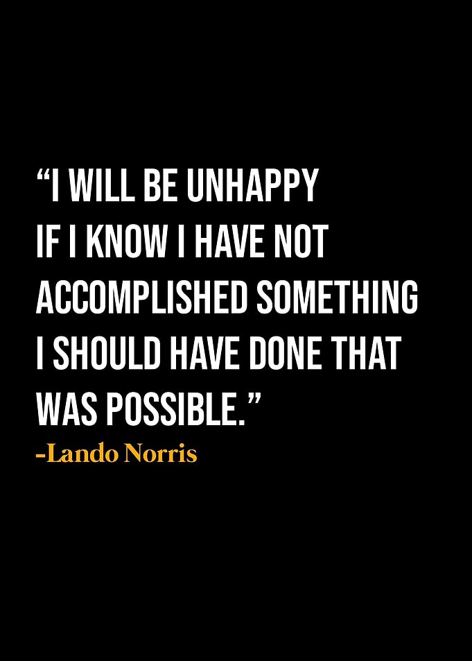 Lando Norris Quotes