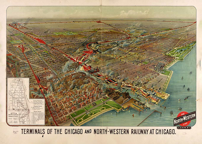 Terminals of Chicago 1902