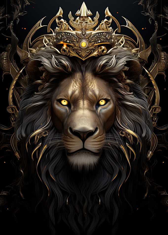 King Lion Black Gold