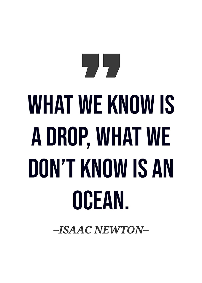 Issac Newton quote