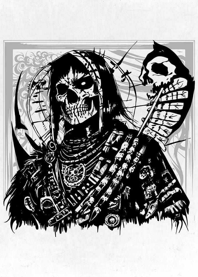 Tribal Dead Art
