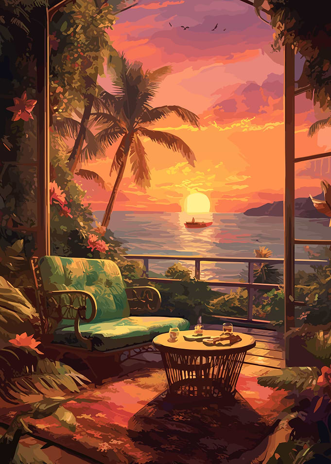 Oceanview Sunset