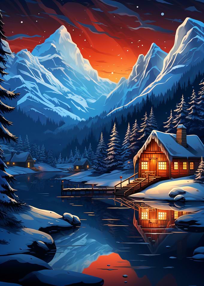 The Camping Winter Lodge