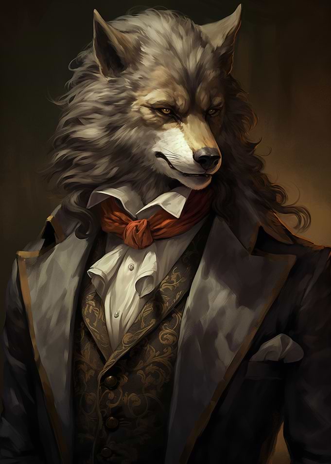 The white wolf