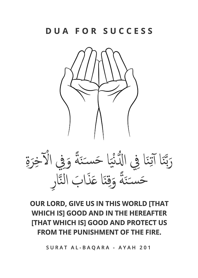 Dua for success