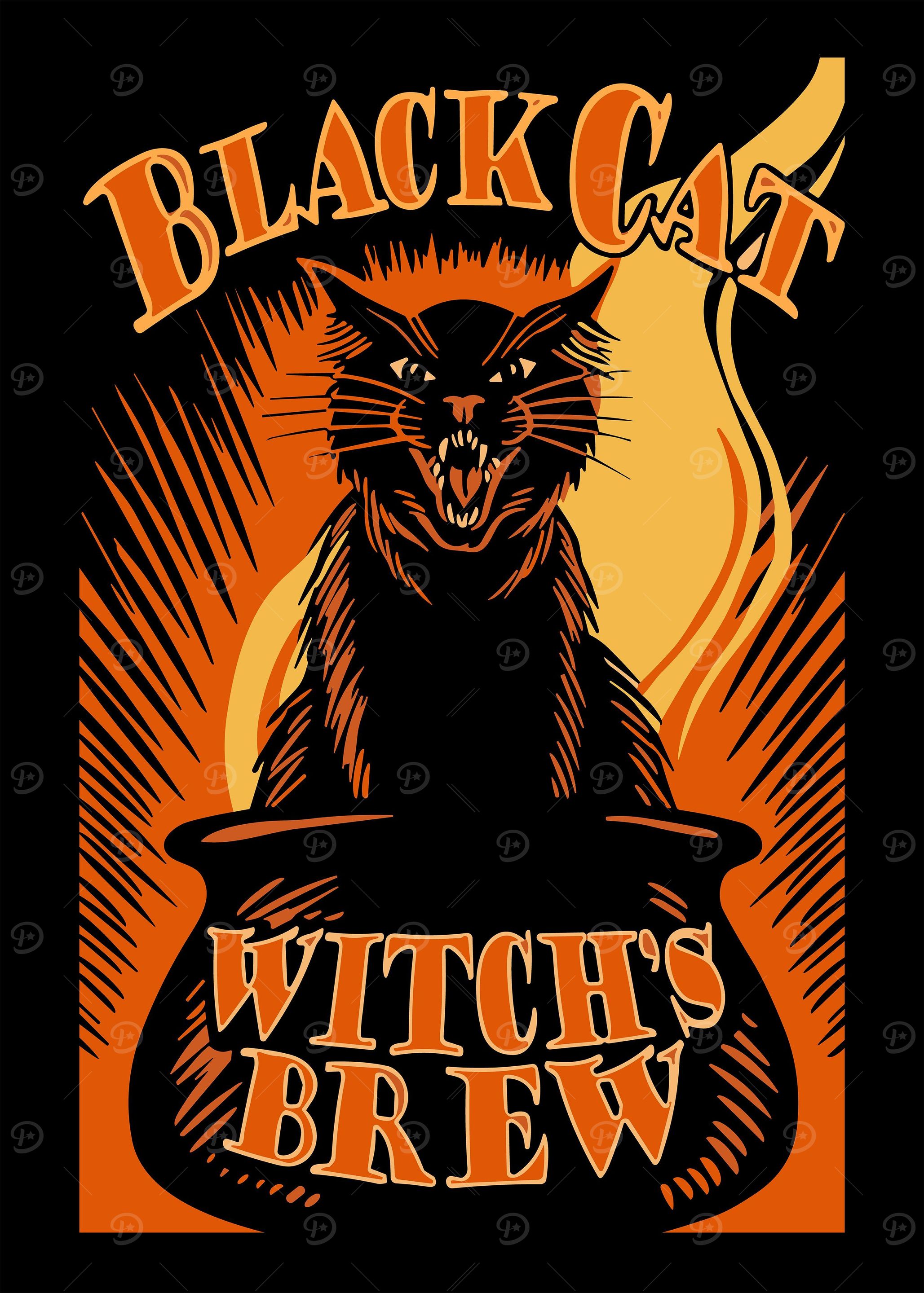 Halloween Black Cat