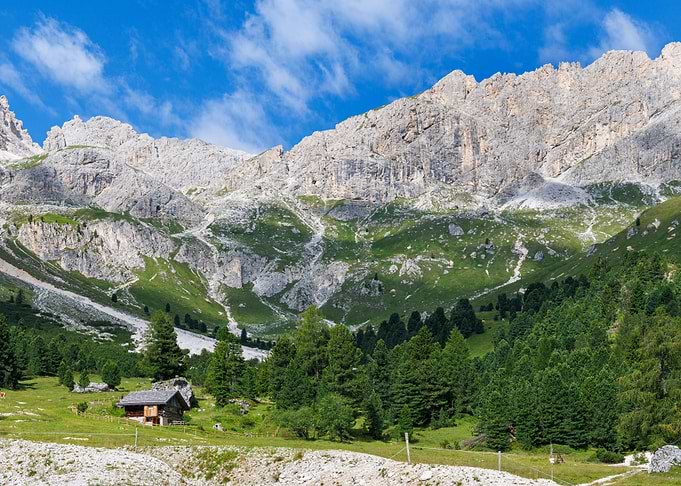 Near Catinaccio mountain