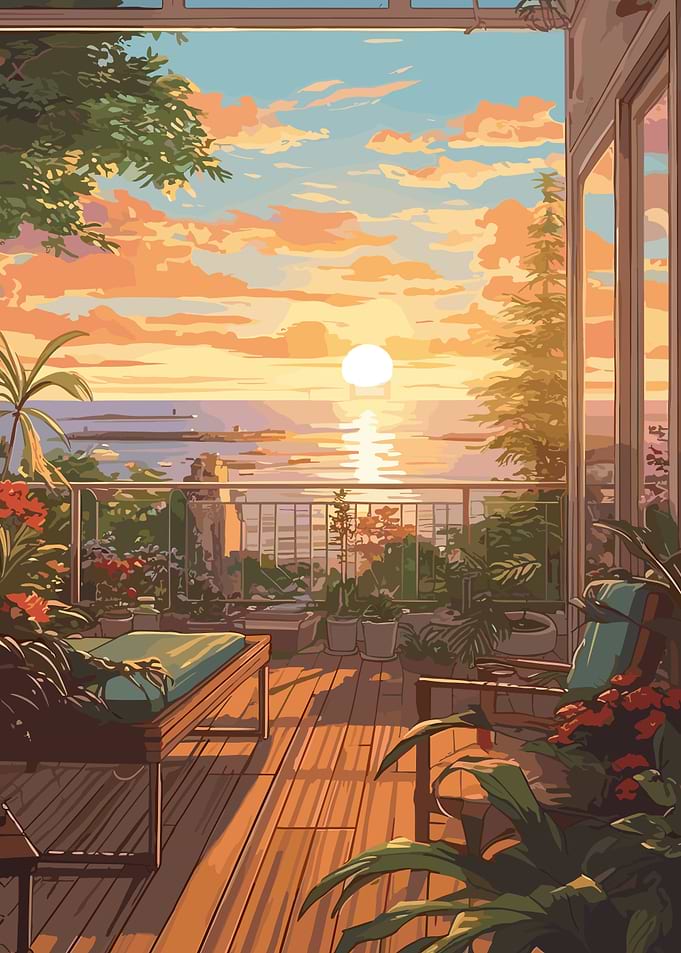 Oceanview Sunset
