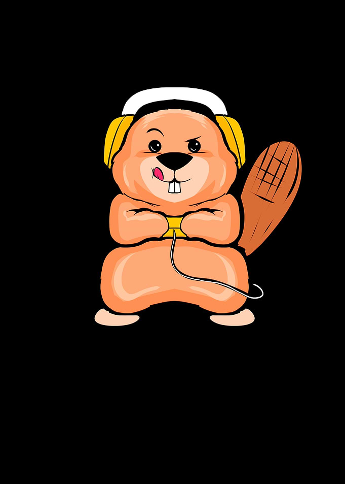 Video Gamer Beaver Gaming